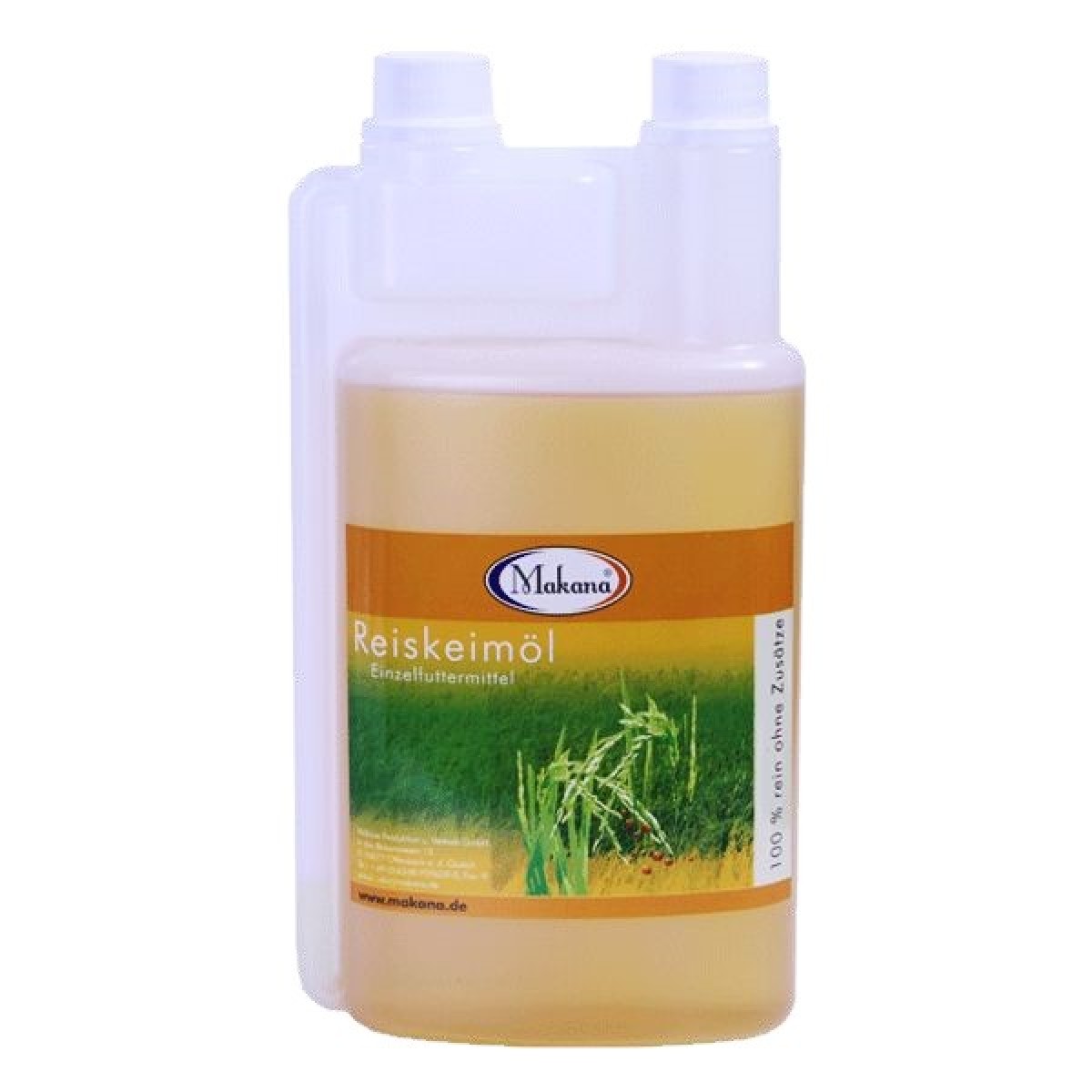 Makana Reiskeimöl 1 l Futteröle Ergänzungsfutter Pferd