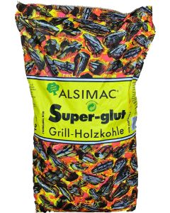Alsimac Super-Glut Grillholzkohle 10kg