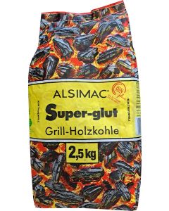 Alsimac Super-Glut Grillholzkohle 2,5kg