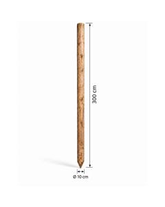 Baumpfahl Ø 10 cm, L 300 cm