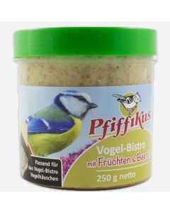 Pfiffikus Vogel-Bistro mit Früchten & Beeren 250 g