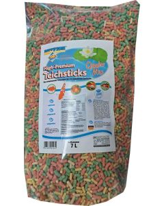 ROPOFISH High-Premium Teichsticks Quadro-Mix 7l Zierfischnahrung