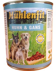 Mühlenfit f. Hunde Huhn & Gans 800g