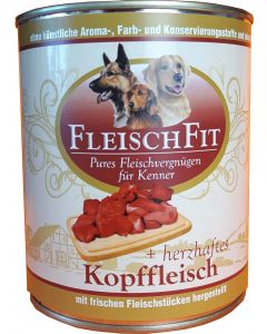 Fleischfit+herzhaf. Kopffleisch 800g (H)