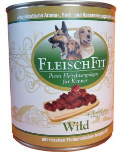 Fleischfit mit deftigem Wild 800g (Hund)