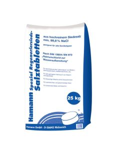 Haman Regeneriersiedesalz Salztabletten 25 kg