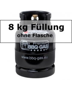 8kg - Füllung Propangas (BBQ)