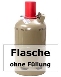 Propangas-Flasche 5kg / grau