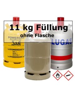 Propangas Füllung 11 kg
