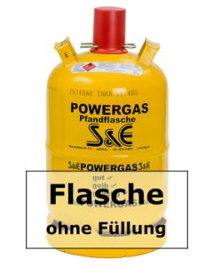 Propangas-Flasche 11kg / gelb