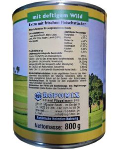 Fleischfit mit deftigem Wild 800g (Hund)