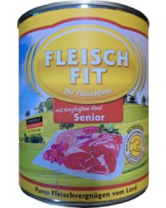 Fleischfit mit herzfhaftem Rind 800g (Senior Hund)