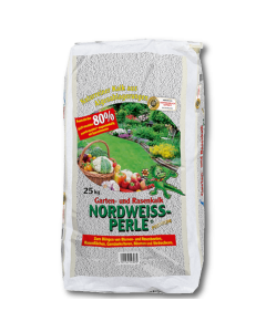 Nordweiss-Perle Garten und Rasenkalk 25 kg