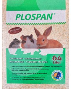 Plospan Späneballen 64l Holzfasern Einstreu