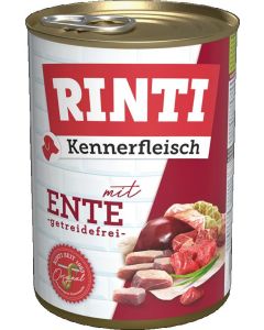 RINTI Kennerfleisch Ente 800g - Hundefutter mit Entenfleisch