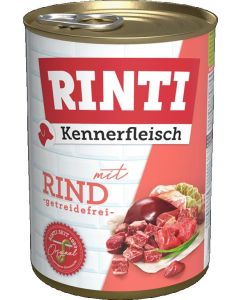 RINTI Kennerfleisch Rind 800g - Hundefutter mit Rindfleisch