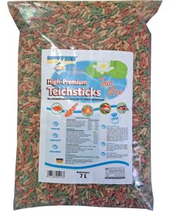 ROPOFISH High-Premium Teichsticks Trio-Mix 7l Zierfischnahrung