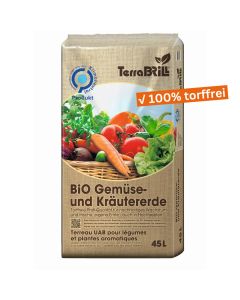 Terra Brill Bio Gemüse- und Kräutererde 45l