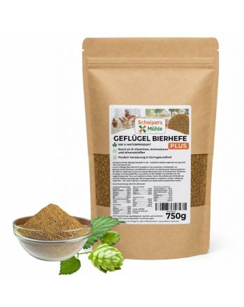 Scheipers Mühle Geflügel Bierhefe Plus 750g