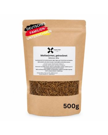 Scheipers Mühle Mehlwürmer getrrocknet 500g