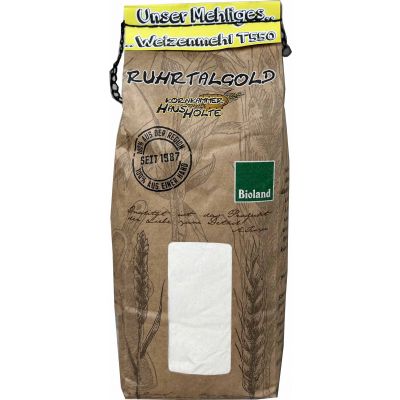 Ruhrtalgold Bio Weizenmehl Typ 550 1kg