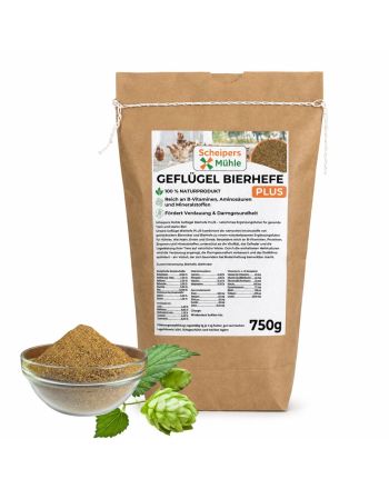 Scheipers Mühle Geflügel Bierhefe Plus 750g