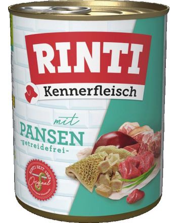RINTI Kennerfleisch Pansen 800g - Hundefutter mit Pansen