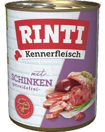 RINTI Kennerfleisch Schinken 800g - Hundefutter mit Schinken