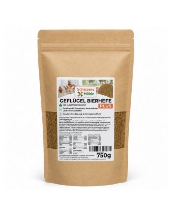 Scheipers Mühle Geflügel Bierhefe Plus 750g