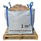 Fallschutz zertifiziert 5-50mm 1000l Big Bag auf Palette